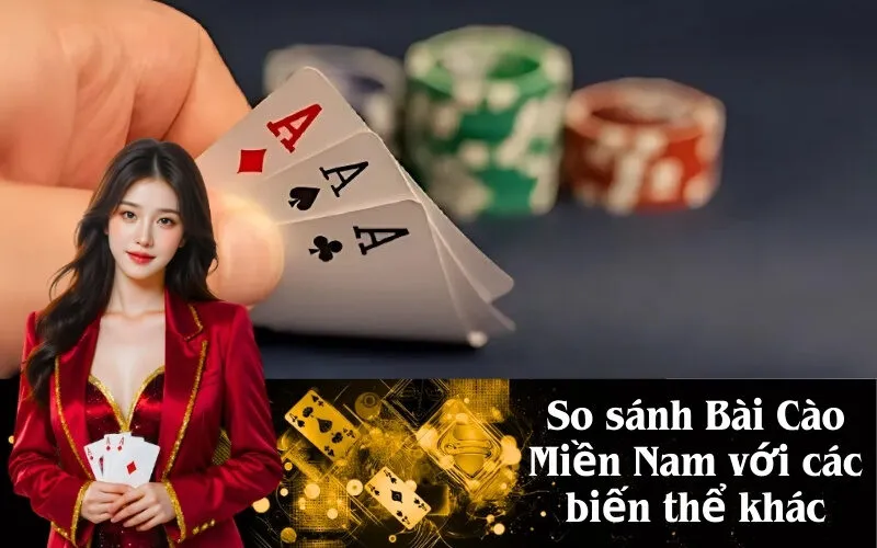 So sánh Bài Cào Miền Nam với các biến thể khác